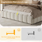 Children's Single Bed 90x200cm with Drawers & Storage, White